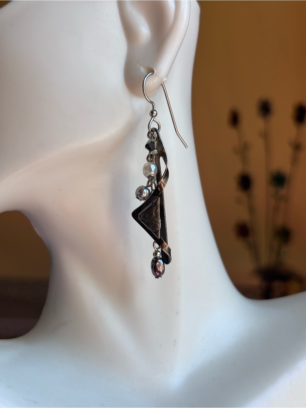 3/$20 Twisted Design Dangling Earrings